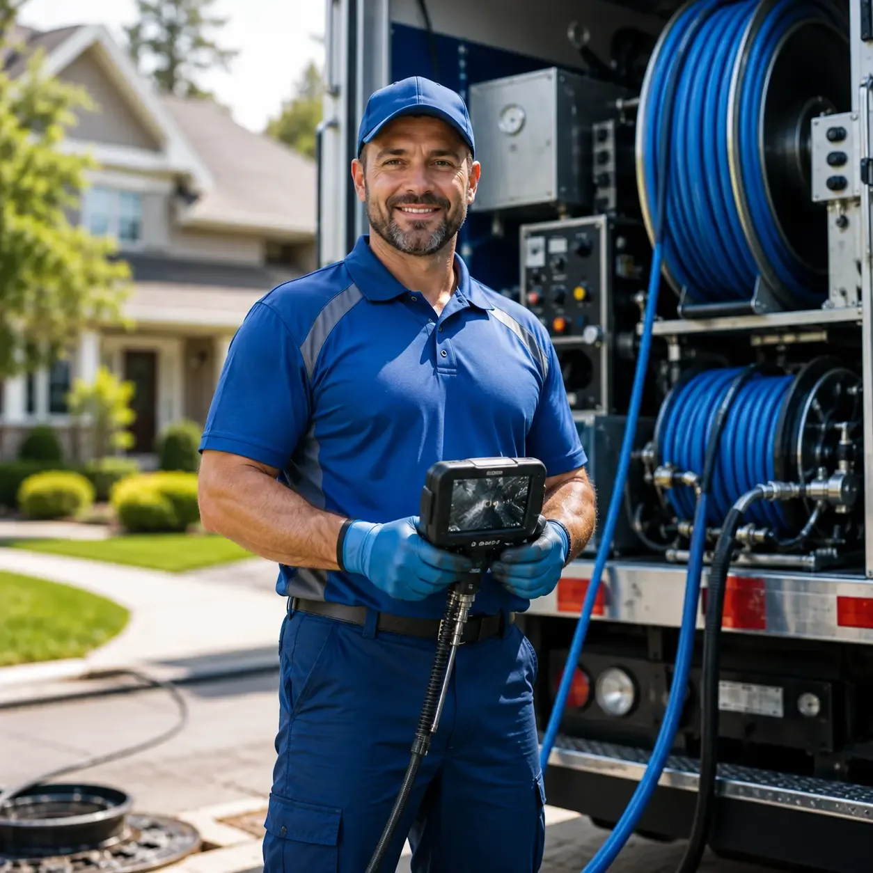 Local outdoor drain cleaning specialists in Stetsonville, WI